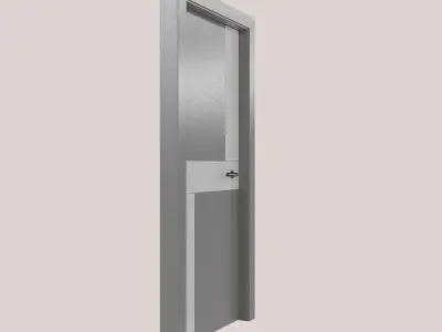 Modern Door 3D model 3