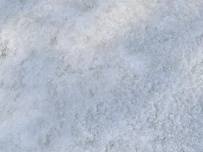 Salty shore by the lake 3D model