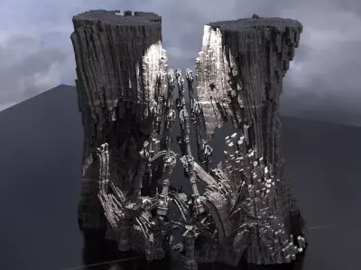 Femorian Ireland colossal ritual stones 3D model