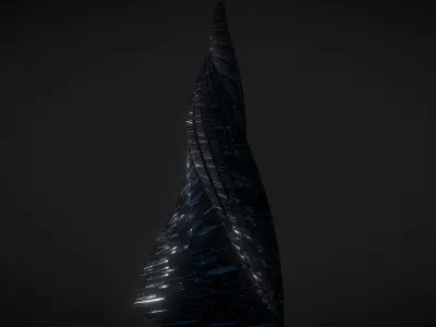 The Aliens Tower 3D model