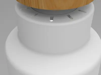 Swedish Design Pendant Lamp 3D model