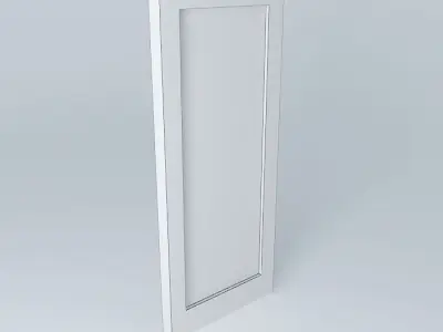 Interior Hardwood Door 3D model