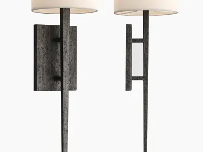 RESTORATION HARDWARE WRIGHT SCONCES 3D model