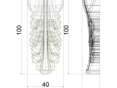 Cover Plate CP-001 3D print model