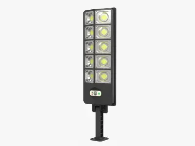Solar Street Light Low-poly 3D model buy