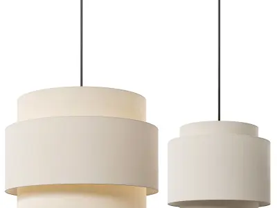 Restoration Hardware Echelon Pendant Light 3D model