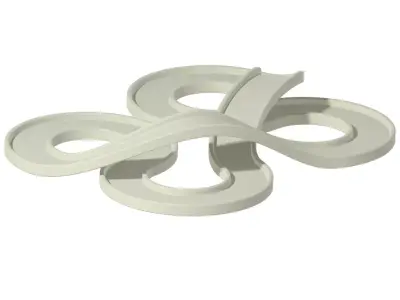 Premium Automotive Track 3D print model