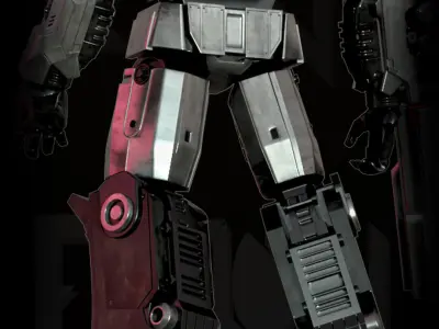 Transformers One Megatron 3D model