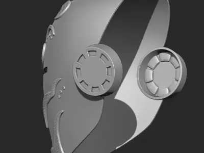 Jedi Temple Mask Star Wars  3D print model