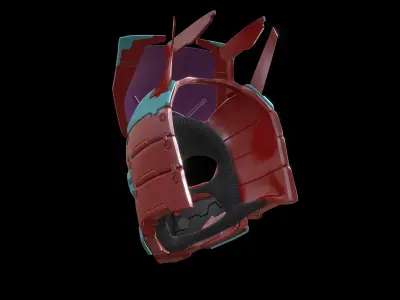 GMask helmet 3D model