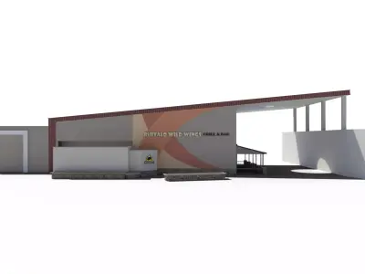 Buffalo Wild Wings Bar and Grill 3D model