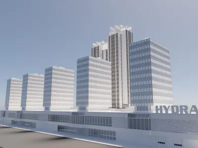 NH Buildings  3D model