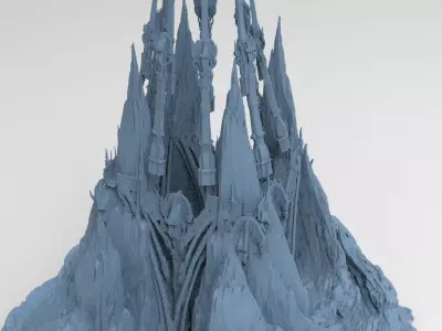 Iron Keep Magma gate  3D model