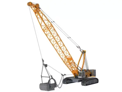 Dragline Excavator 3D model