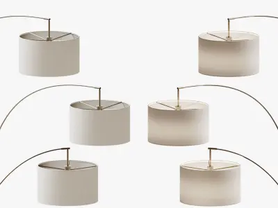 Felice Smart Enabled Floor Lamp 3D model