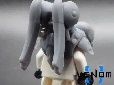 Sci-Fi Grunt Enemy Brick Armor 3D Print Model 3D print model