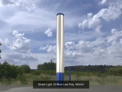 Blue Street Light Package 10