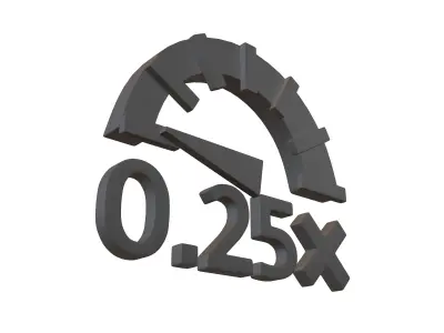 Speed Symbol Mega V1 Pack Vol 1 Low-poly 3D model