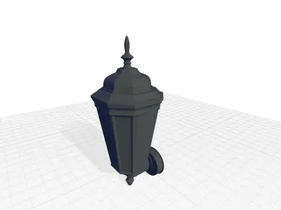 Nelligan Wall Light 3D model