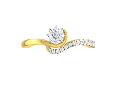Women Ring  Render 3dm STL OBJ FBX Details 3D print model 430