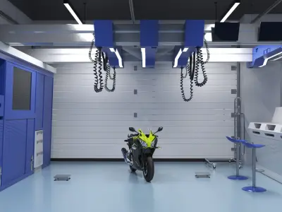  Motorsport Workshop and Lightweight Motorcycle 