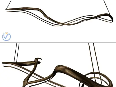 Sculptural Twists And Turns Create 3D model