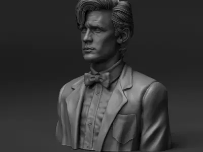 Matt Smith - 11th Doctor - Doctor Who 3D print model