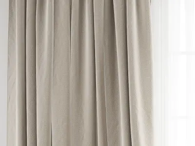Curtain 261 3D model