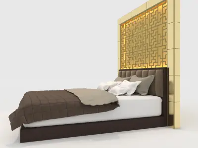 Bed 1 3D model