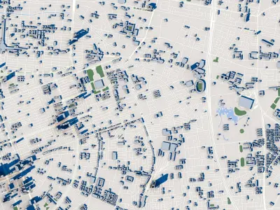 Kaohsiung City Taiwan 3D model