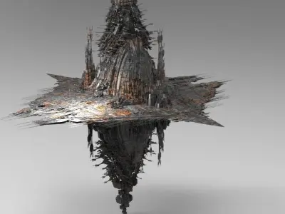 Sci fi Locust Horde Dish  3D model