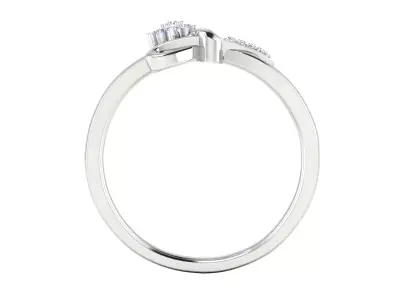 Women Ring Render 3dm STL MTL SLC JCD OBJ FBX Details 3D print model 46