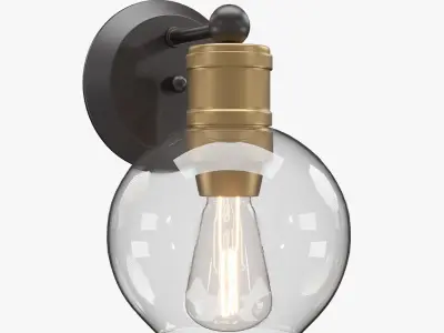 Hansford Bath Vanity Wall Light Collection 3D Model Pack