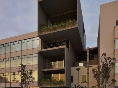 Edificio Amsterdam 01 3D model
