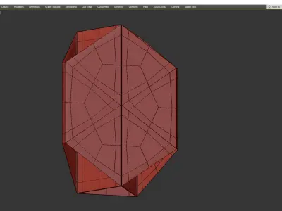 CHAUSSON SCONCE Low-poly 3D model