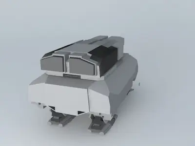 Robot lourd multiusage  Free 3D model