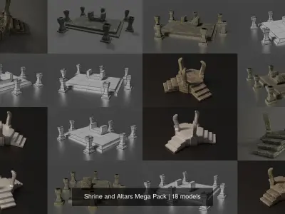 Shrine and Altars Mega Pack