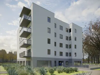 Multi-storey Residential Building 3D model