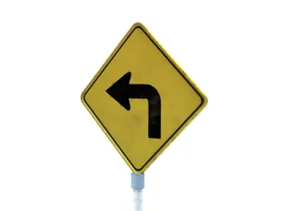Street Sign 07 3D model