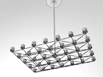 Space Frame Pendant S 3D model