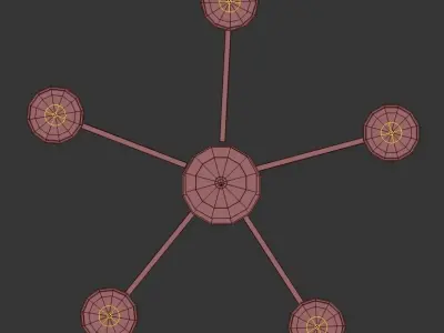  Sumter Candle 3D model