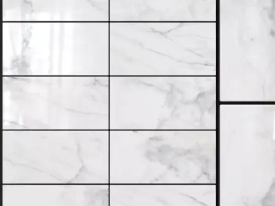 Yurtbay Seramik Classic Carrara 150x300 Set 1 3D model