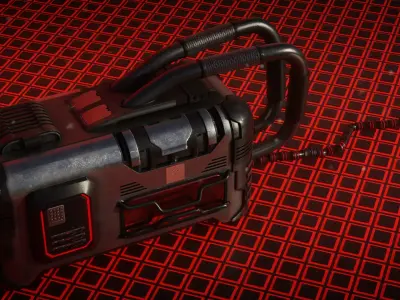 Sci-fi Crate 3D model get