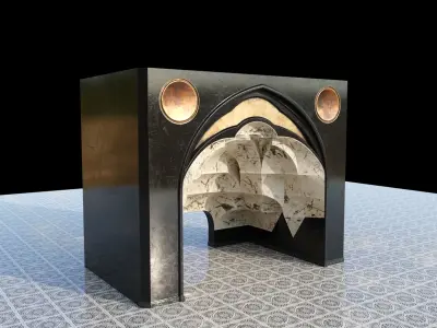 muqarnas flat 3D model