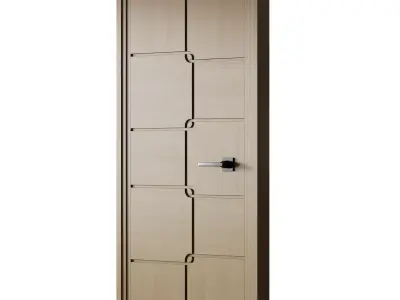 GK 663 Interior Door 23 3D model