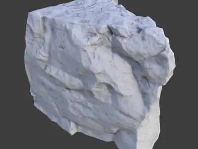 Uma Stone Low-poly 3D model