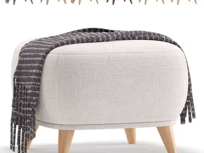 Pouffe Milin 7 Colors Version divan ru 3D model