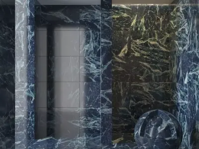 Marble wall 138 3D model