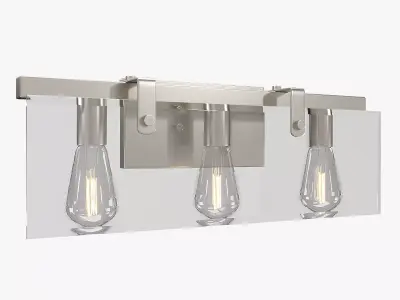 Progress Lighting Glayse 3-Light P300107 3D model