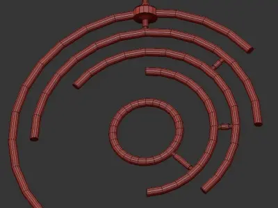 THE COSMOS LAMP 3D model